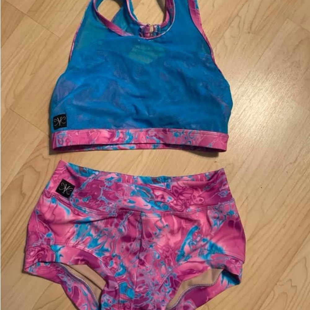 Kandi Kouture Blue And Pink Set